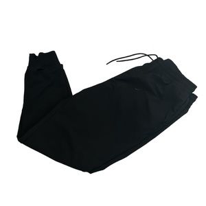 OLD NAVY All Black Stretch Fit Water Resistant Joggers Size Large (Men’s)